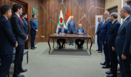 العراق يوقع مذكرة تفاهم جديدة مع أمريكا لتطوير الحقول النفطية