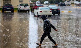 منخفض جوي وأمطار رعدية تضرب مناطق عدة بالعراق