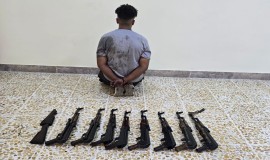 ضبط شاحنة محملة بالأسلحة قادمة من سوريا عند الحدود