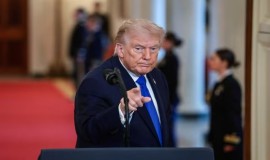 ترامب: قواتنا ستبقى حول إيران حتى الالتزام الكامل بالاتفاق