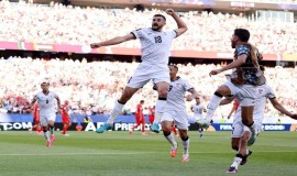 انتهاء الشوط الأول بتقدم النرويج على منتخبنا الوطني 2 -1 في المونديال