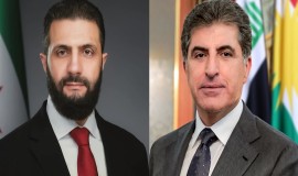 في ظل التصعيد.. بارزاني والشرع يدعوان لإنهاء الحرب بالحوار