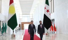 بارزاني من دمشق: نؤيد سوريا مستقرة وموحدة تصان حقوق مكوناتها