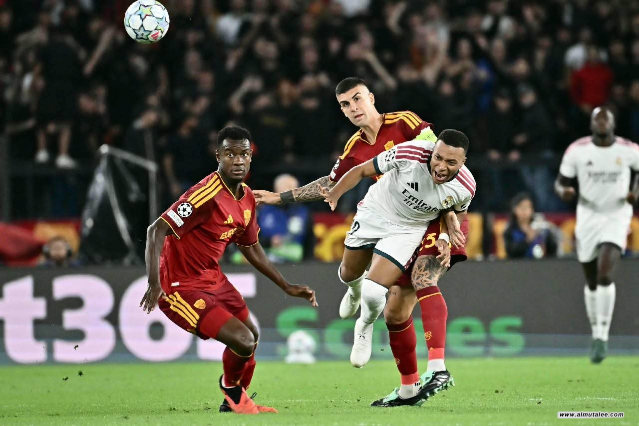 ريمونتادا مثيرة.. ريال مدريد ينتصر على روما 4-3 في دوري الأبطال