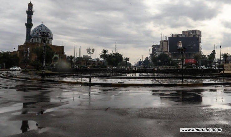 توقعات بطقس متقلب بالعراق: أمطار متفرقة وارتفاع تدريجي بالحرارة